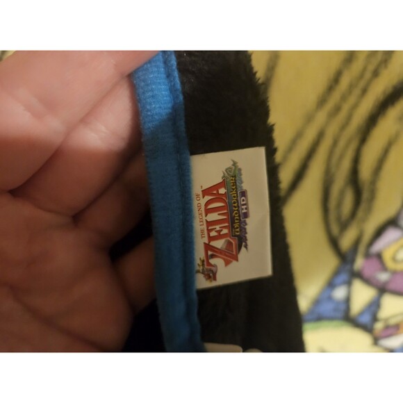 The Legend Of Zelda The Wind Waker Plush Blanket Comfy Soft Throw  60" x 50" - Picture 3 of 4